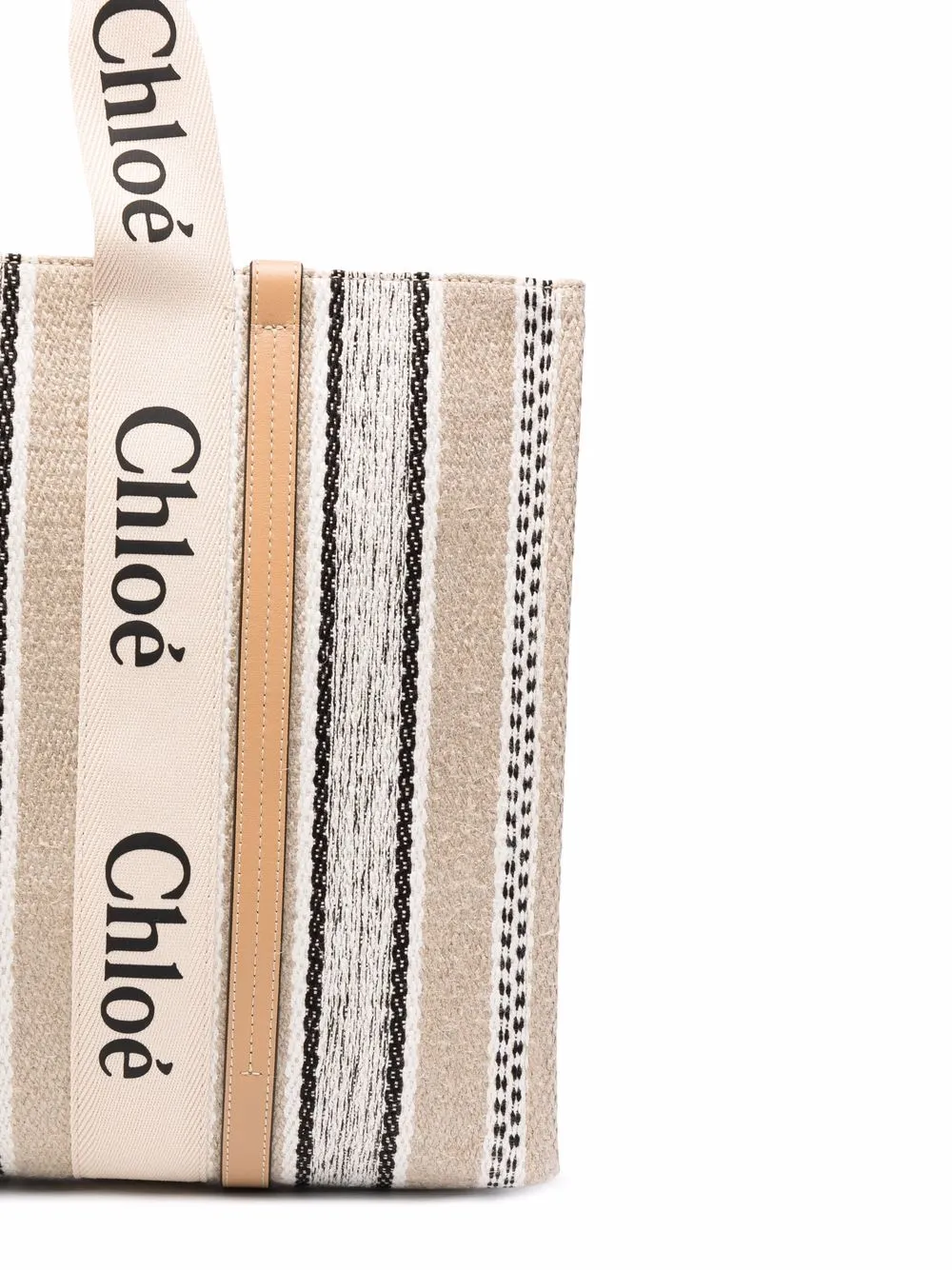 фото Chloé сумка-тоут с логотипом