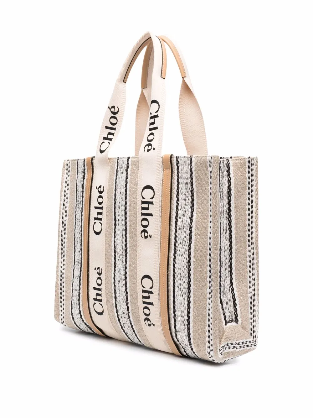 фото Chloé сумка-тоут с логотипом