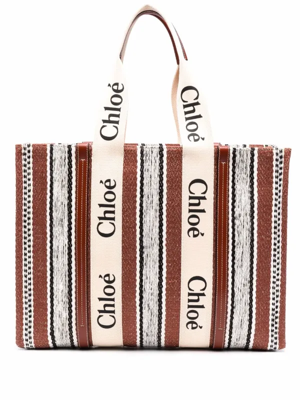 chloe tote bolsa black