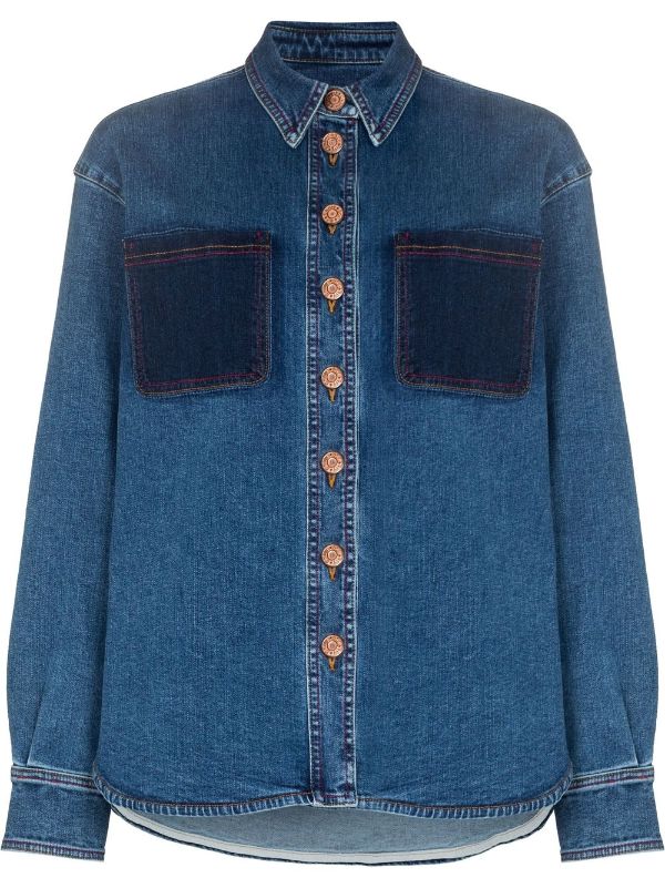 see by chloe denim shirt