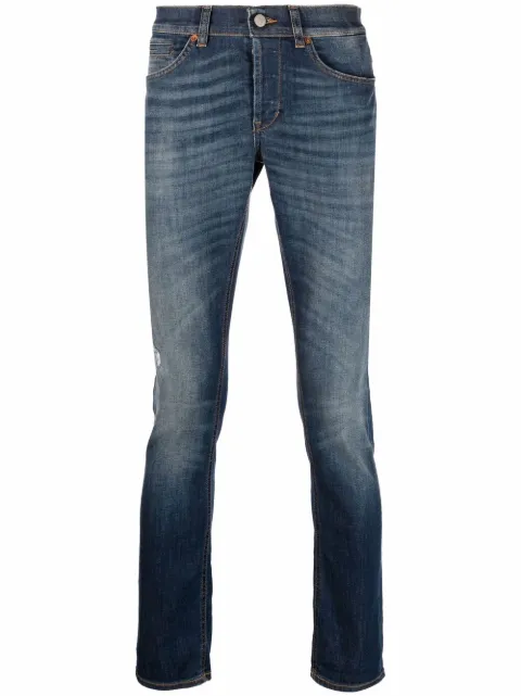 DONDUP jeans slim con efecto lavado