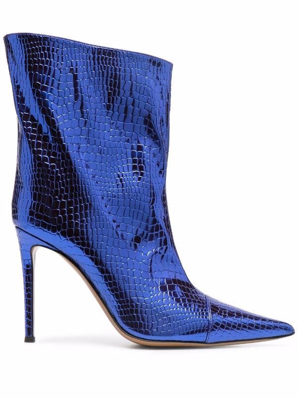 blue alexandre vauthier boots