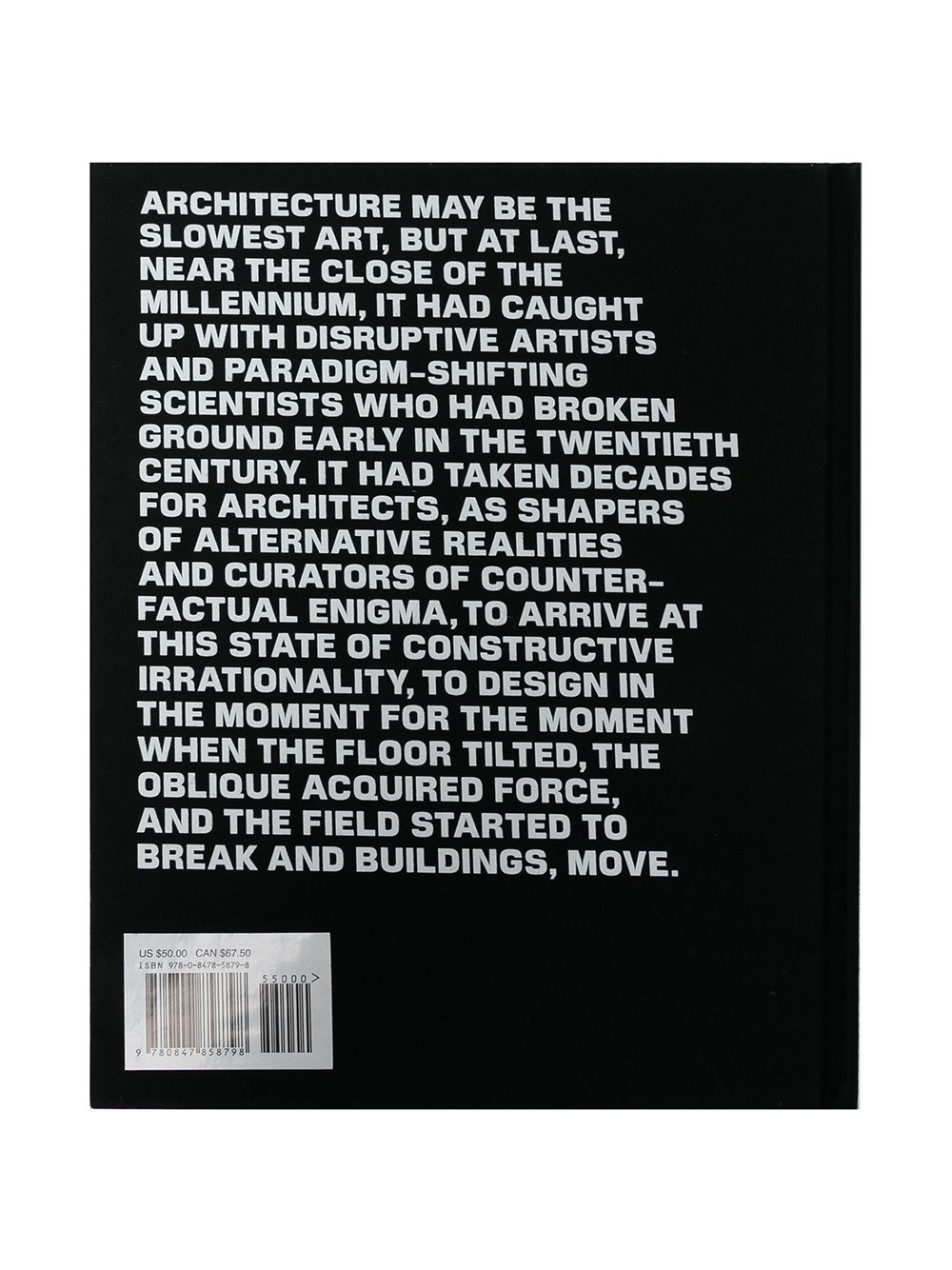 фото Rizzoli architecture unbound: a century of the disruptive avant-garde hardback book