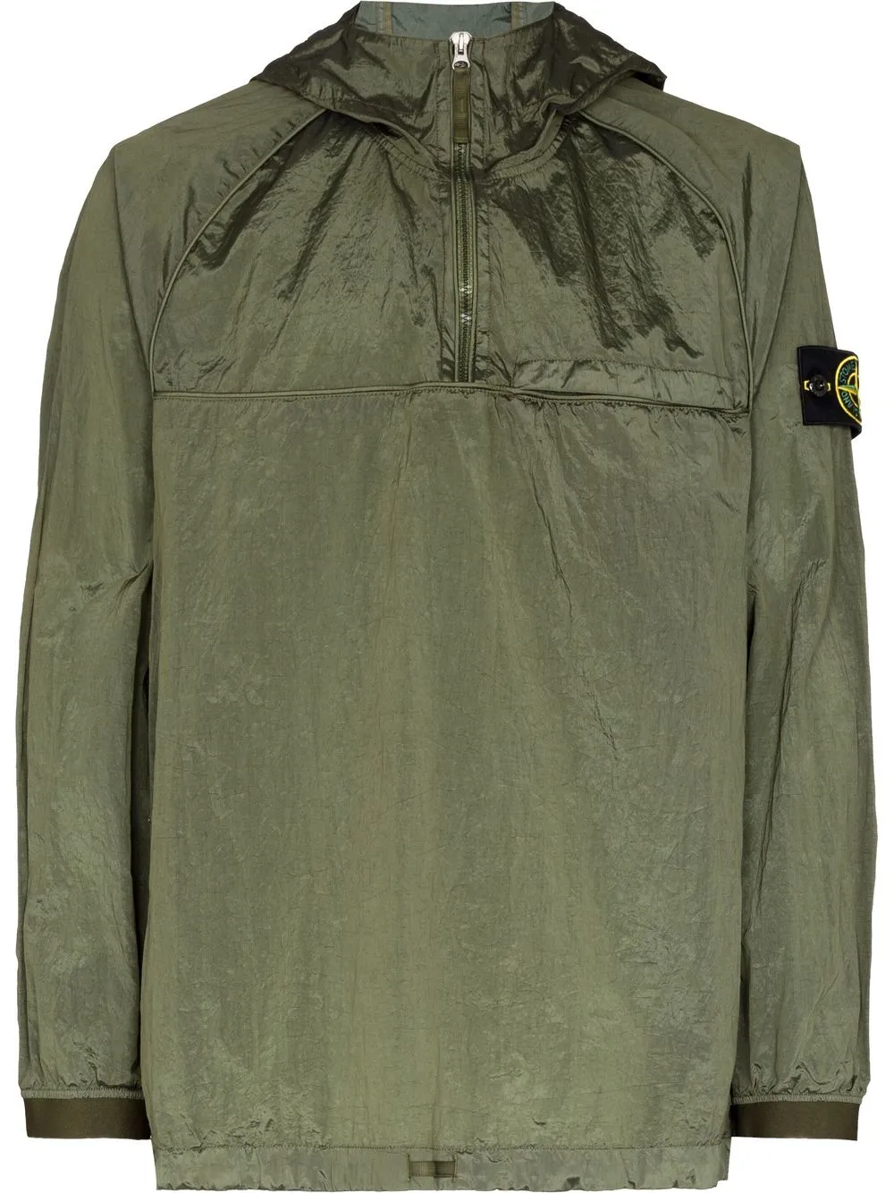 

Stone Island chamarra ligera con capucha y motivo de brújula - Verde