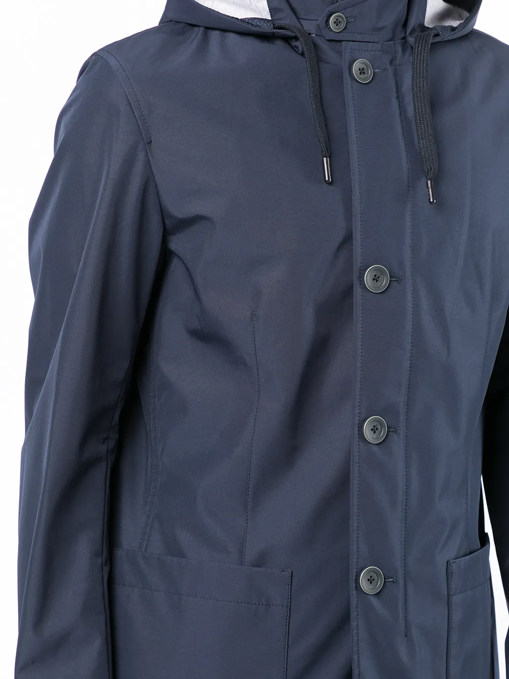 Herno Jack met capuchon Blauw