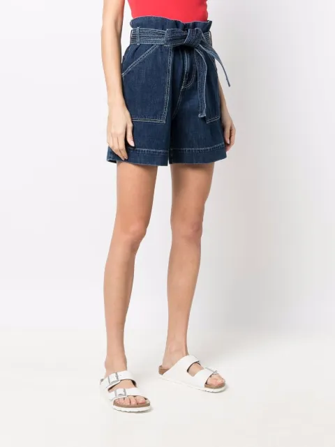 P.A.R.O.S.H. tied-belt paperbag-waist 
