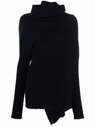 Marques'Almeida wrap-front Jumper - Farfetch