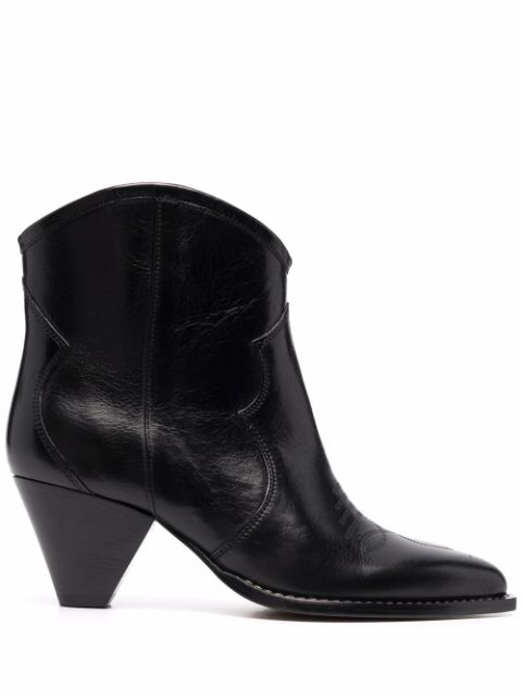 ISABEL MARANT Darizo leather ankle boots Women