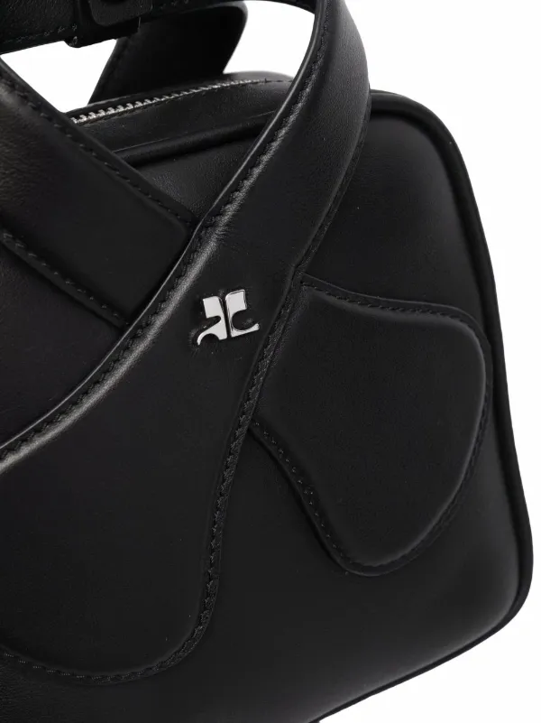 Courrèges Loop Tote Bag | Black | FARFETCH AO