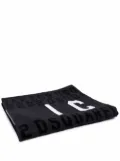 DSQUARED2 Be Icon beach towel - Black