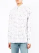 Karl Lagerfeld logo print long-sleeved shirt