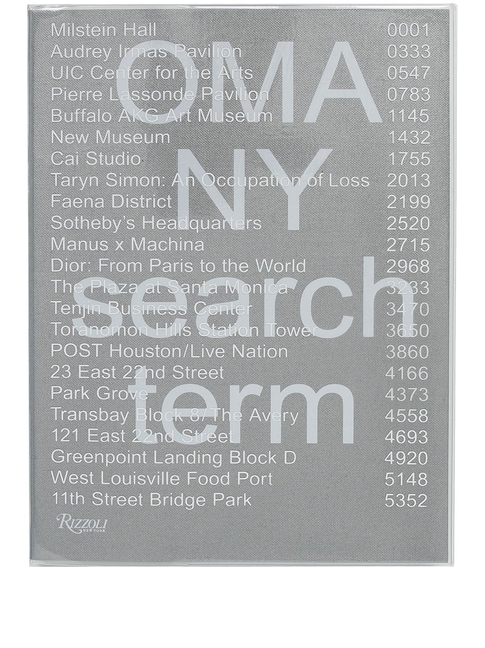 фото Rizzoli oma ny: search term hardback book