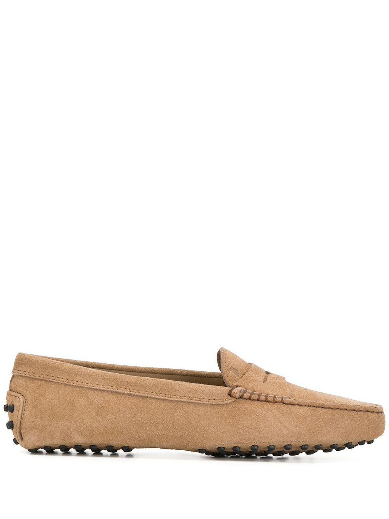 Tod's almond toe loafers brown MODES