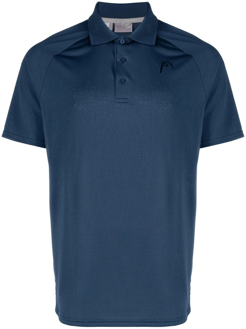 

HEAD contrast logo polo shirt - Blue