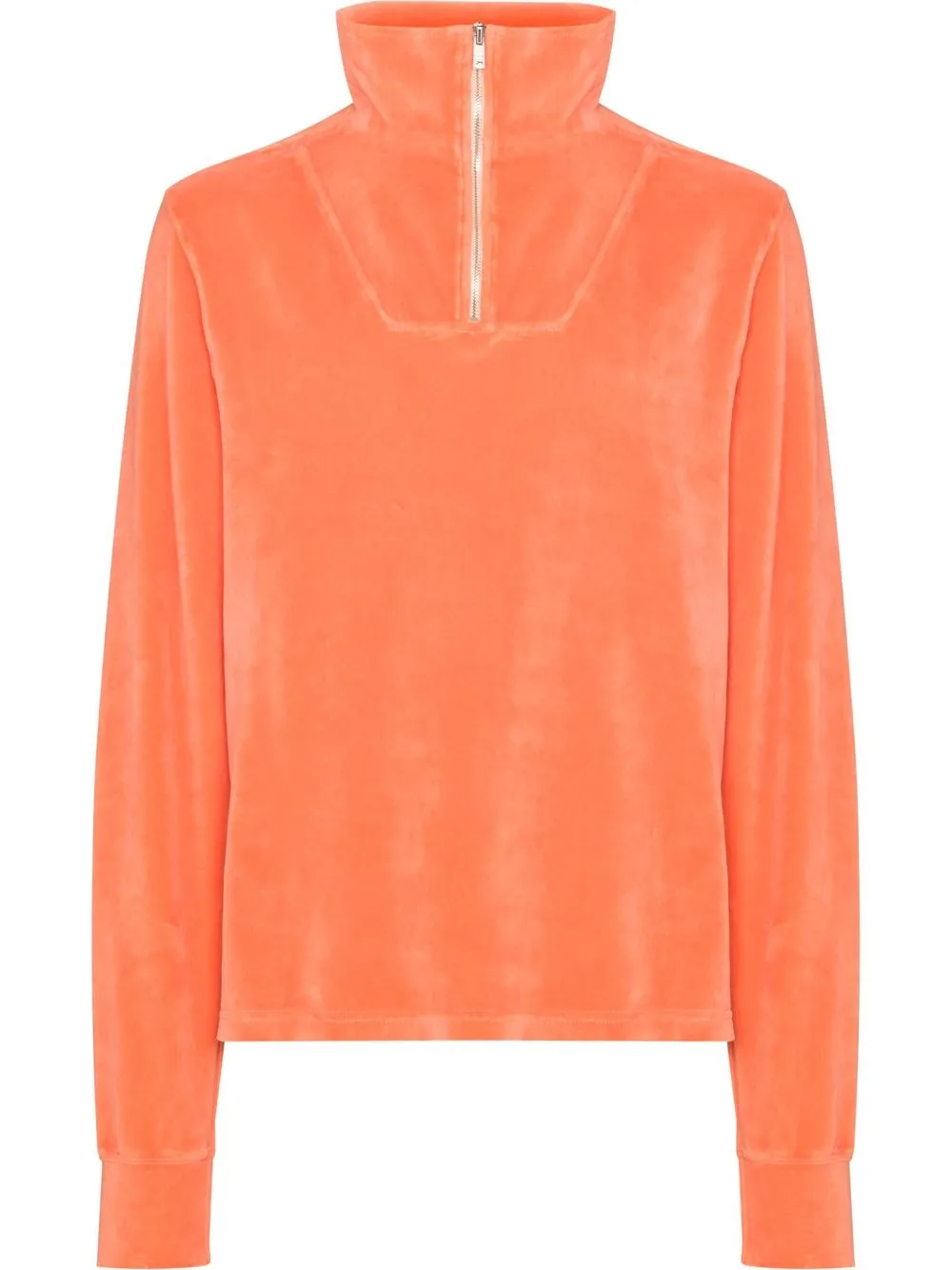 

Les Tien half-zip fastening sweatshirt - Orange