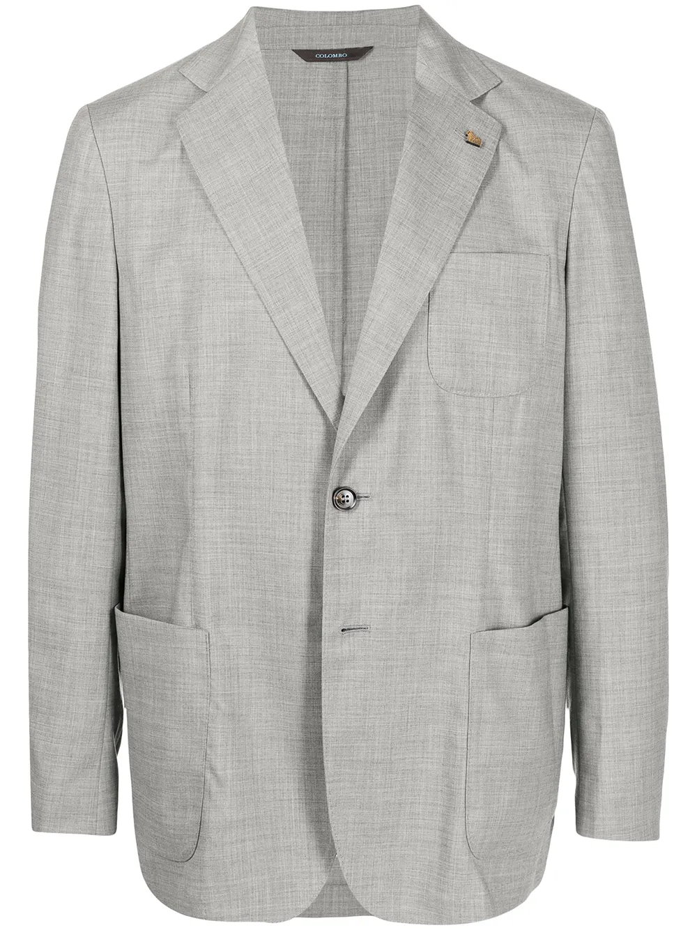 

Colombo blazer con botones - Gris