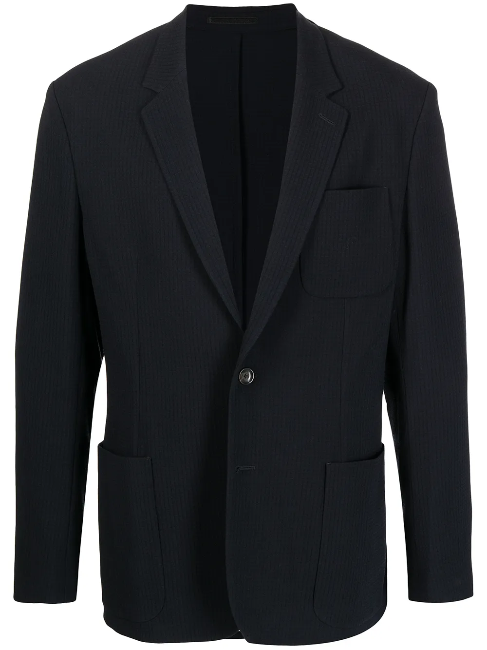 

Paul Smith textured single-breasted blazer - Blue