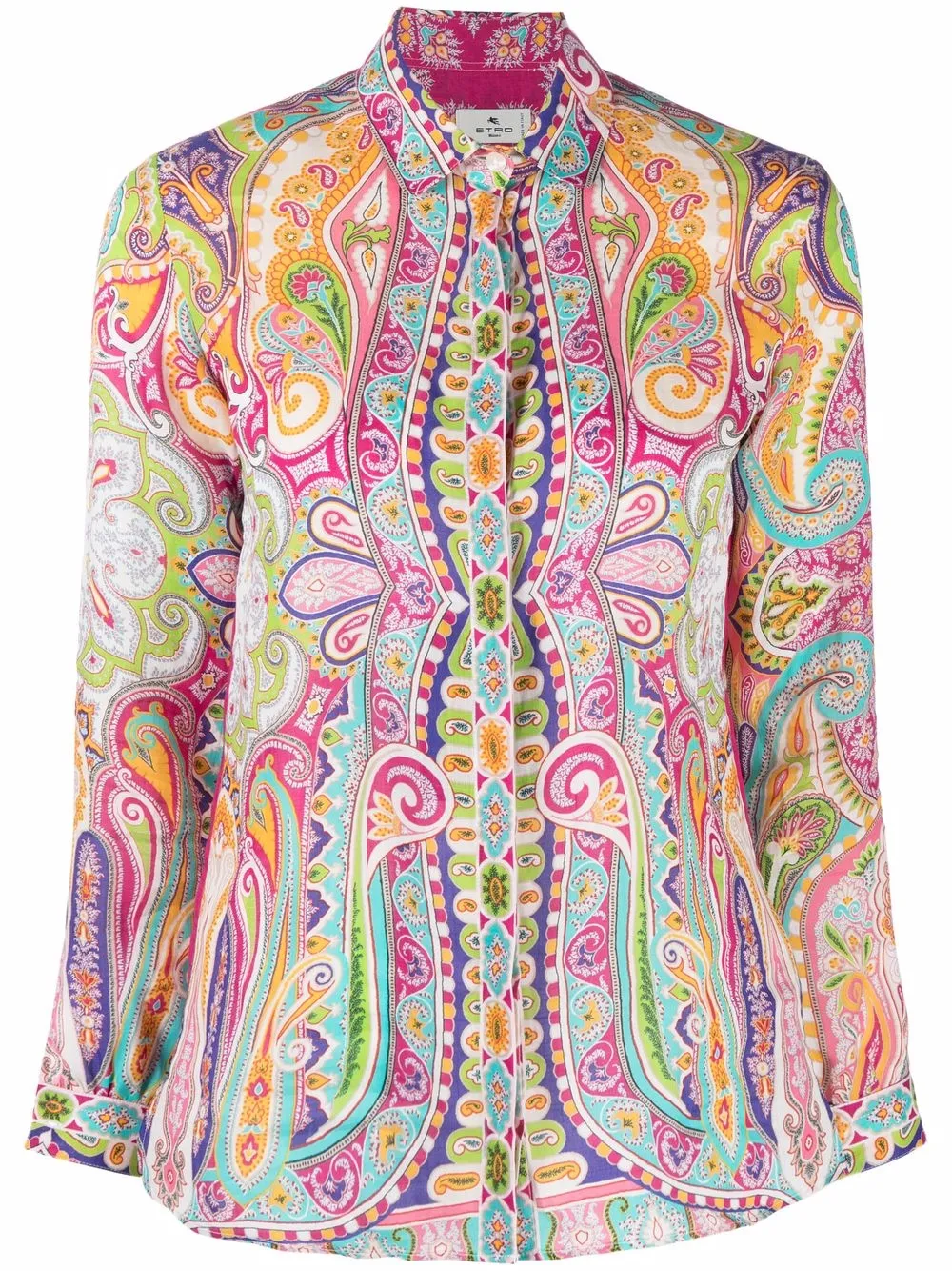 

ETRO floral paisley-print blouse - Pink