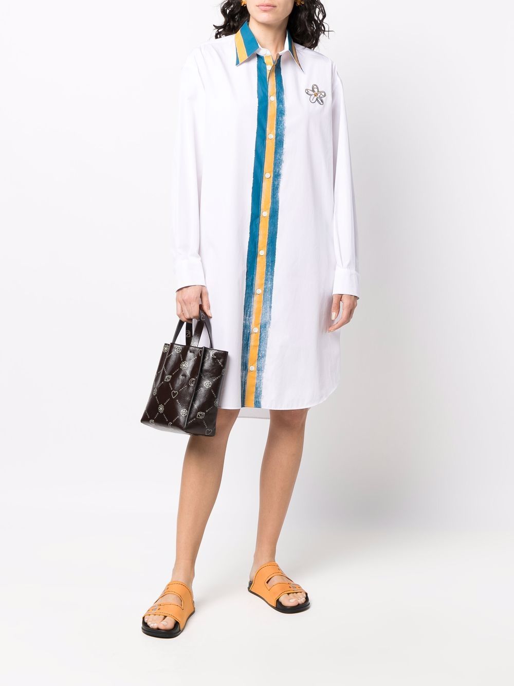 Marni all-over logo-print Tote Bag - Farfetch