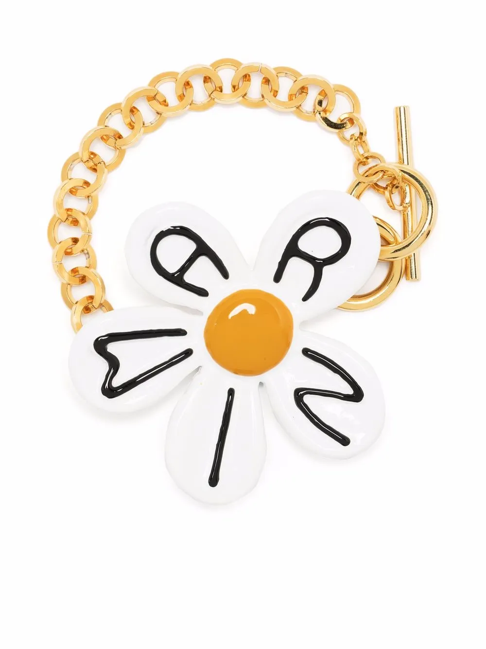 

Marni pulsera con apliques florales - Dorado