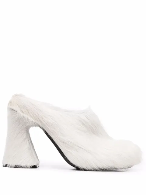 Marni fur-design Mules - Farfetch