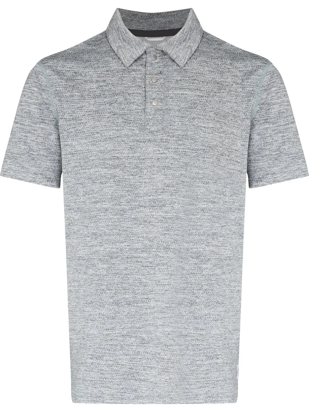 

Reigning Champ short-sleeve mesh polo shirt - Grey