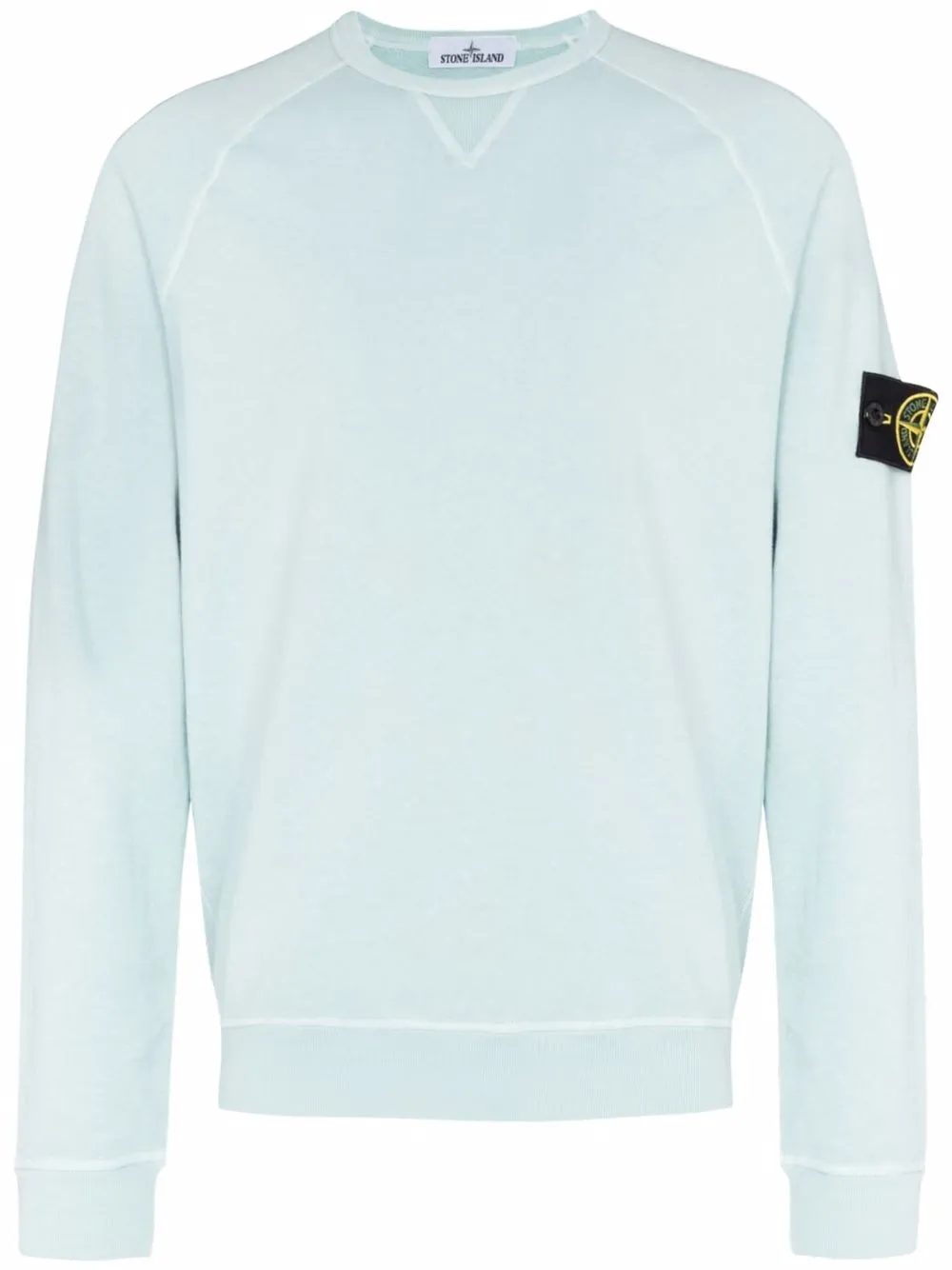 

Stone Island hoodie con parche Compass - Azul