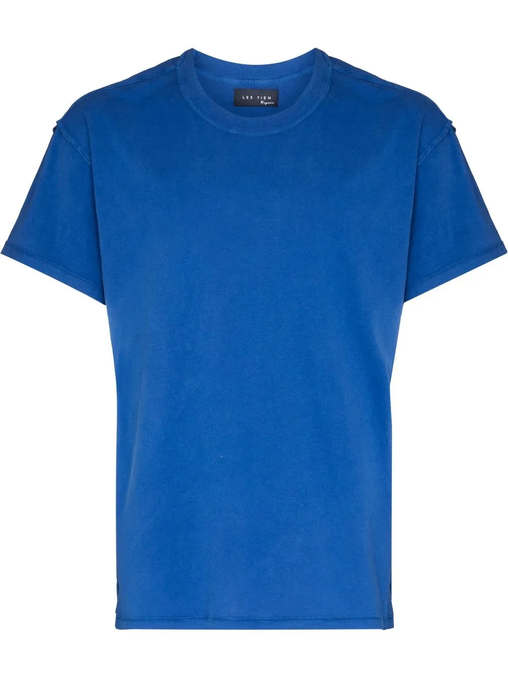 

Les Tien exposed-seam T-shirt - Blue