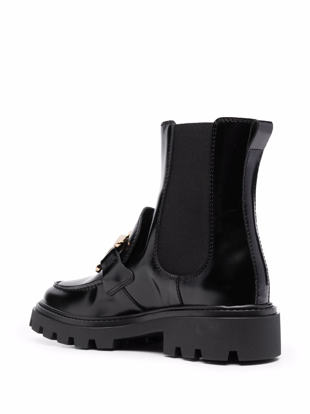 фото Tod's oversize buckle panelled boots