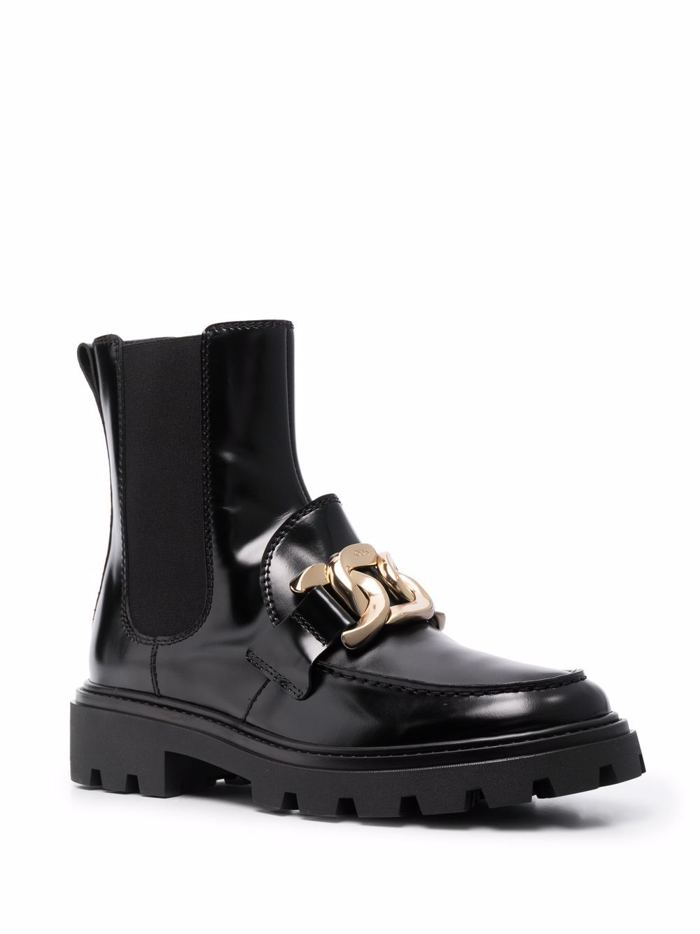 фото Tod's oversize buckle panelled boots