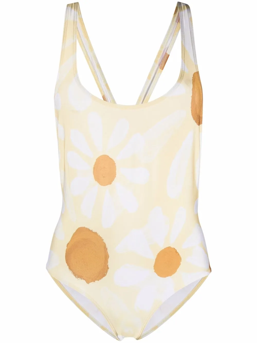 

Marni traje de baño con girasoles estampados - Amarillo