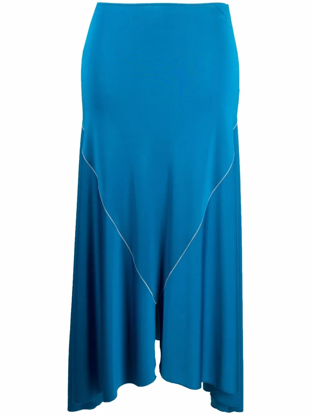 

Marni high-waisted draped midi skirt - Blue