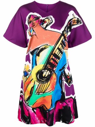 Moschino guitar discount dress