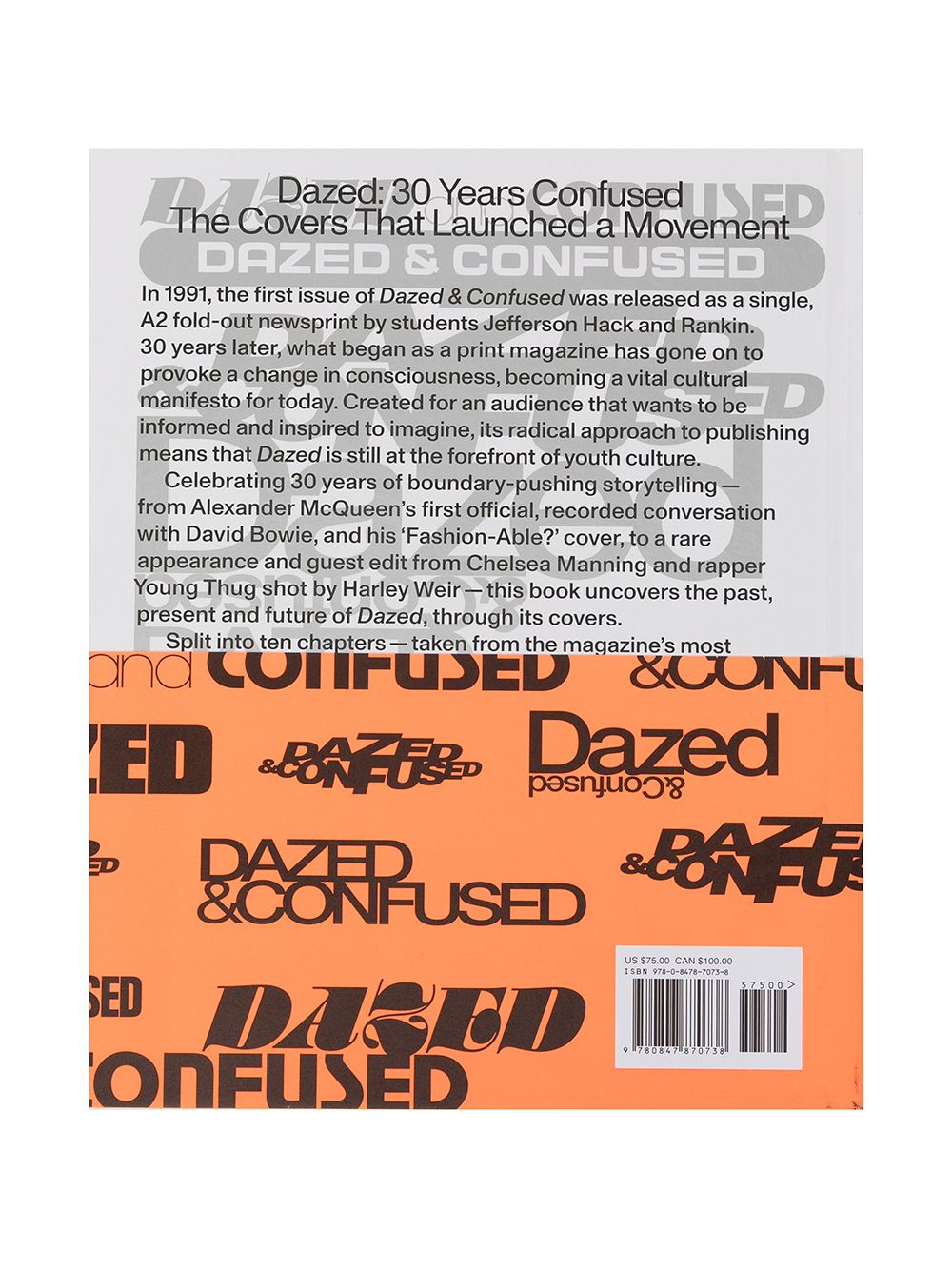 фото Rizzoli dazed: 30 years confused: the covers hardback book