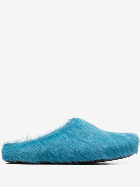 Marni Fussbet Sabot calf-hair mules