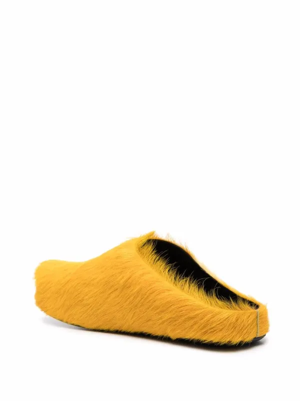 yellow clog slippers