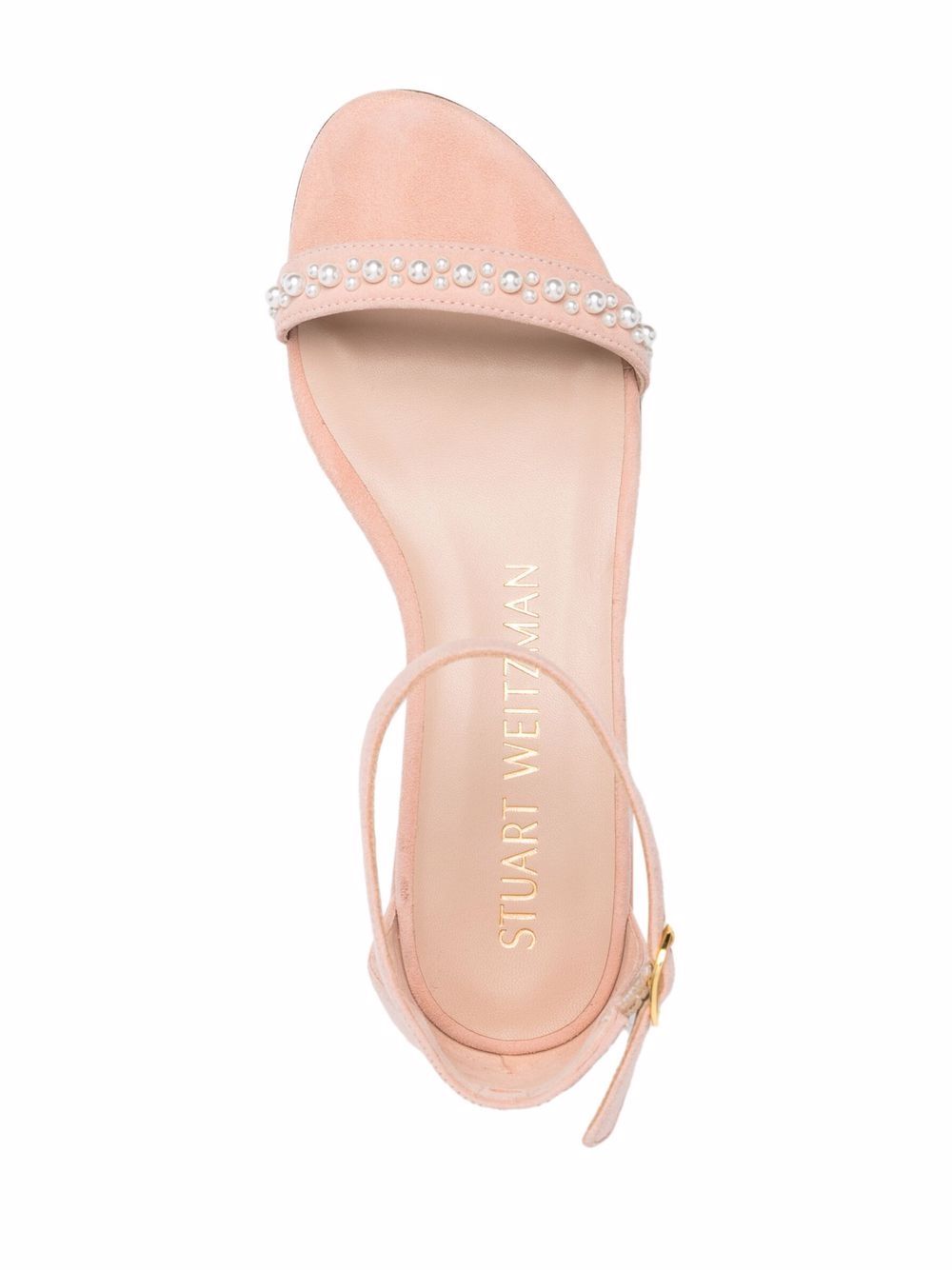 фото Stuart weitzman nudist june open-toe sandals