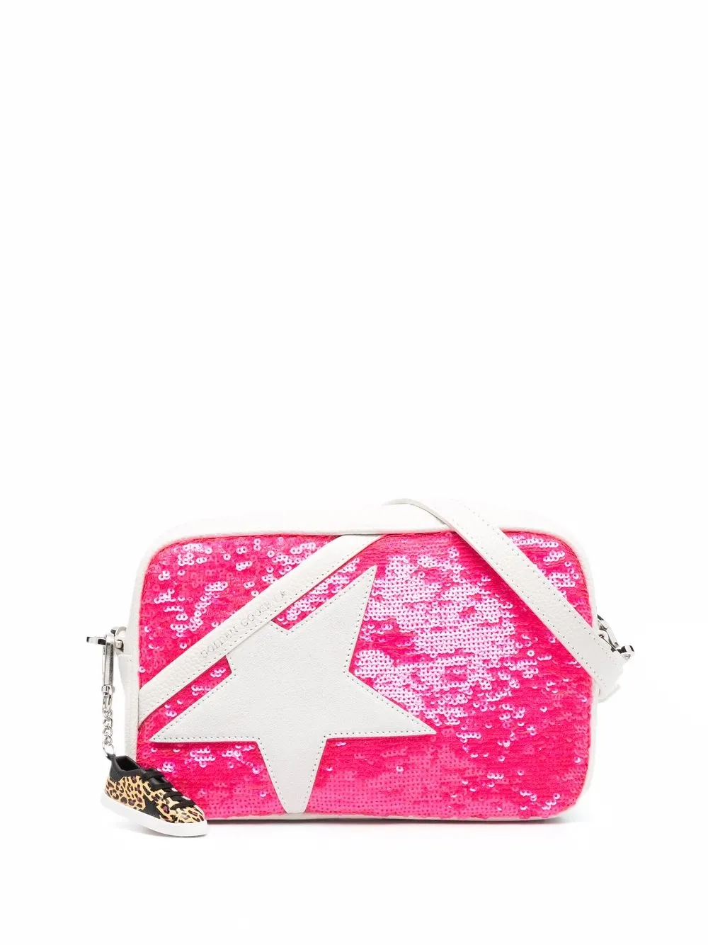 

Golden Goose bolsa crossbody Star - Blanco