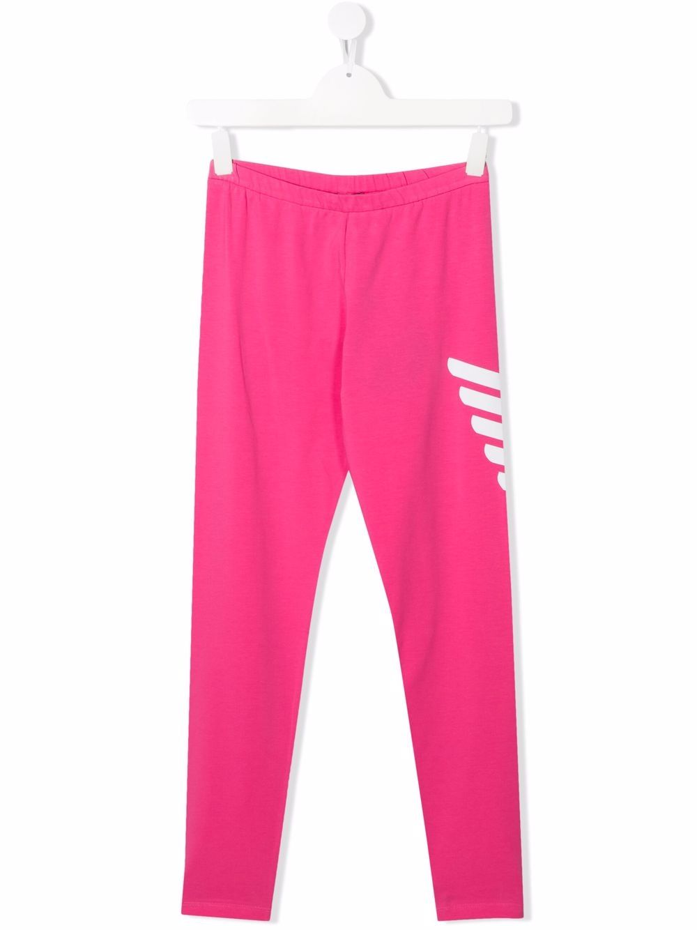 

Emporio Armani Kids leggins con logo estampado - Rosado