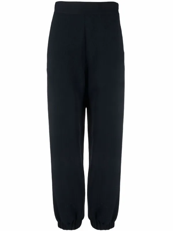 See By Chloé high-waisted waffle-knit 