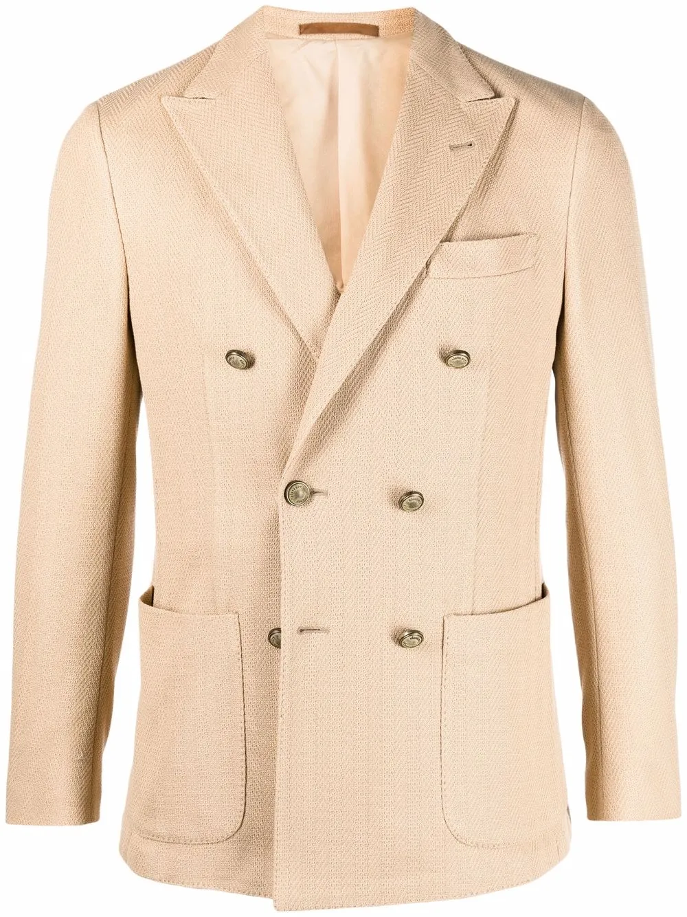 

Eleventy blazer con doble botonadura - Neutro