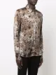 Avant Toi floral-print long-sleeved shirt