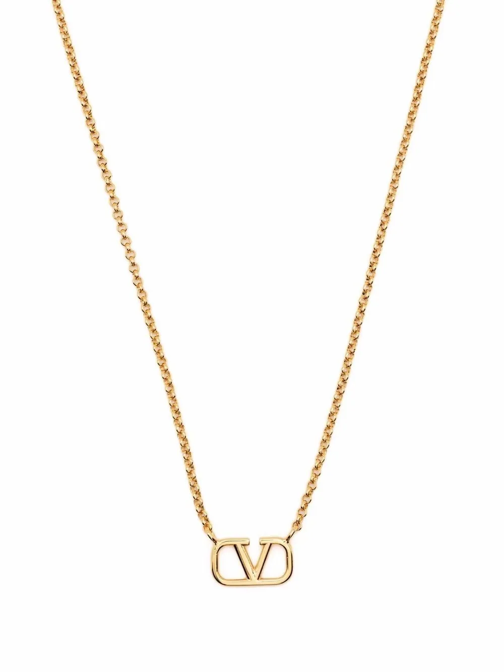 VLogo Signature pendant necklace 