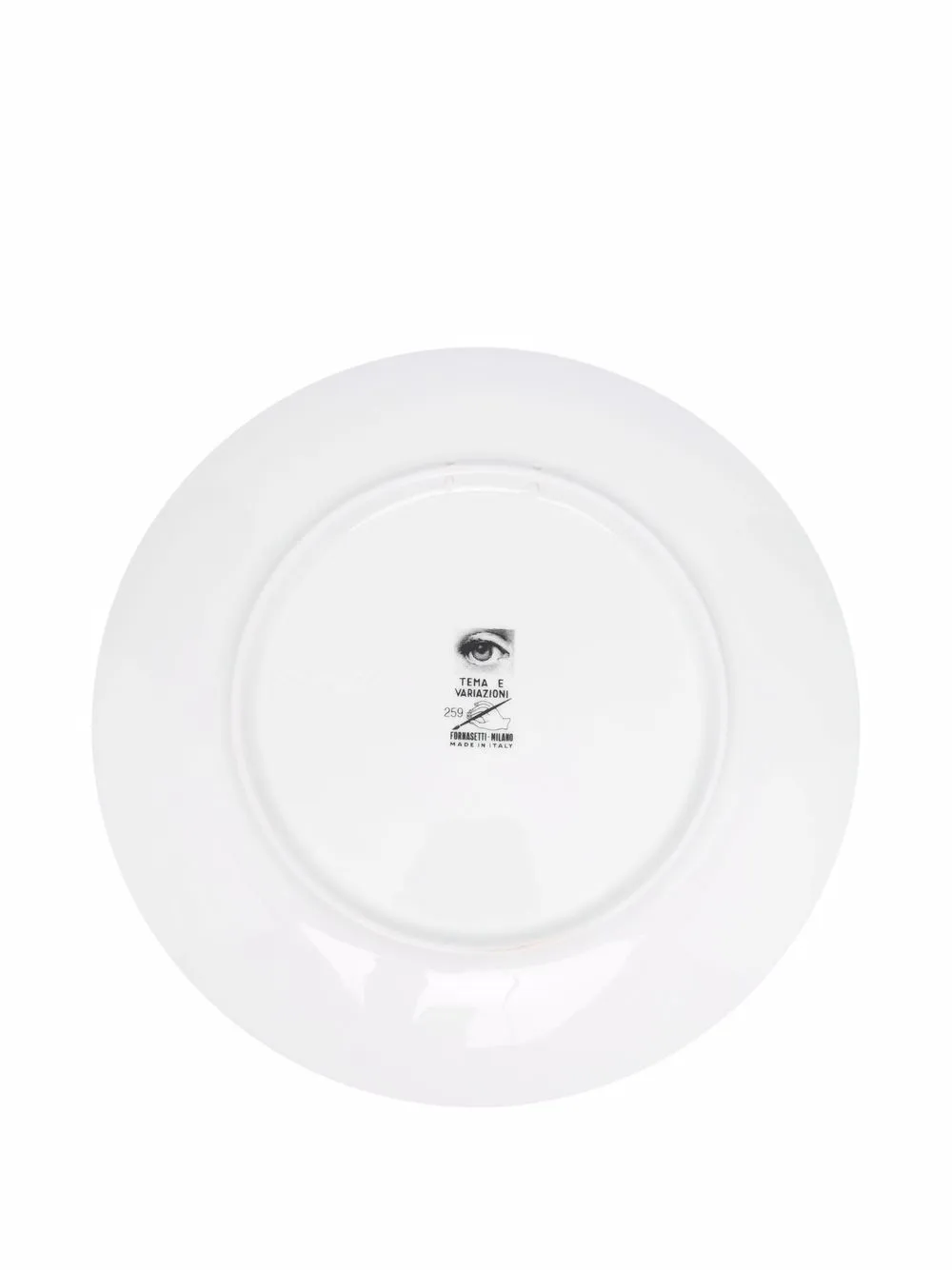 Fornasetti Teller Mit PfauenPrint Farfetch