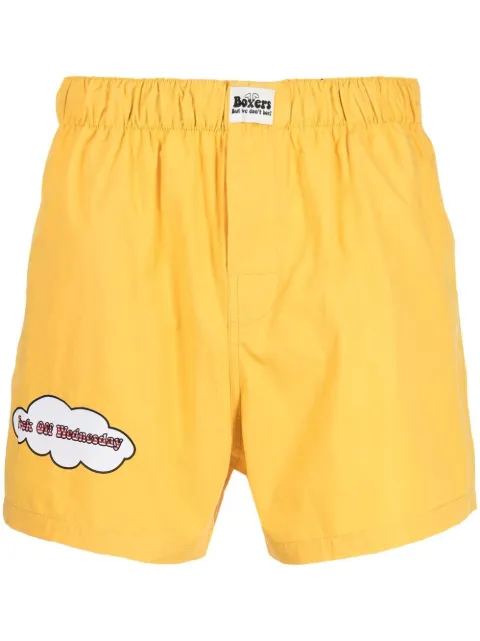 DUOltd bóxer con estampado gráfico