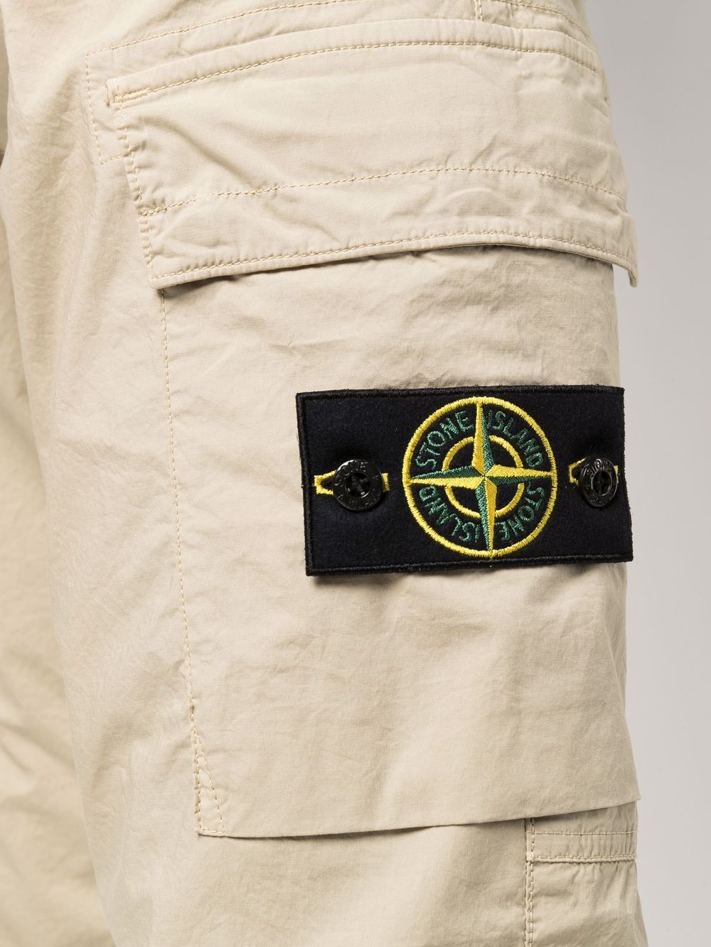 фото Stone island брюки карго с нашивкой-логотипом