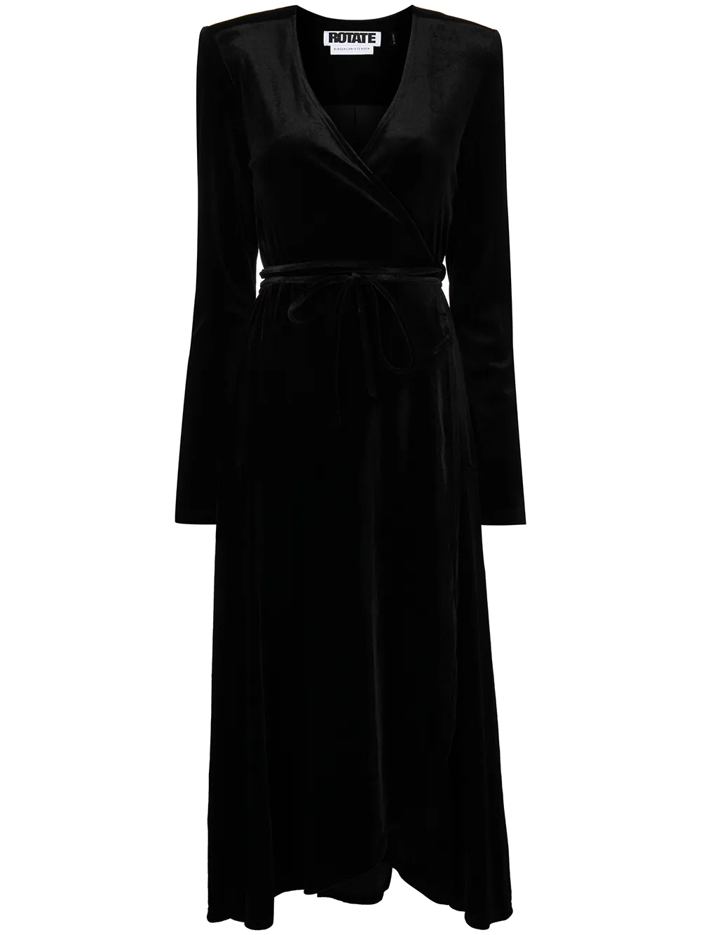 

ROTATE Angela midi dress - Black