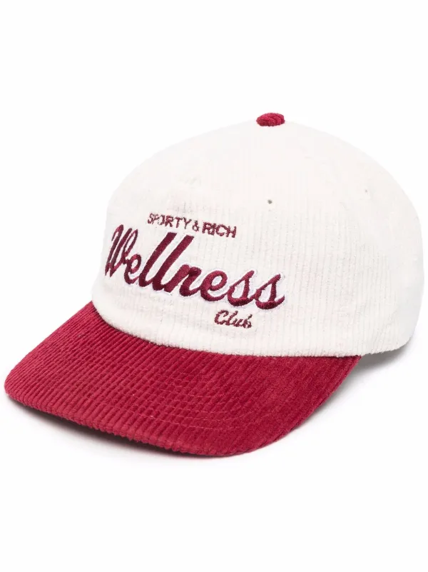 Sporty \u0026 Rich embroidered-logo Corduroy 