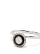 Selim Mouzannar 18kt Weißgoldring mit Diamanten und Emaille