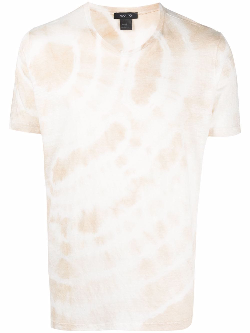 фото Avant toi linen tie-dye print t-shirt